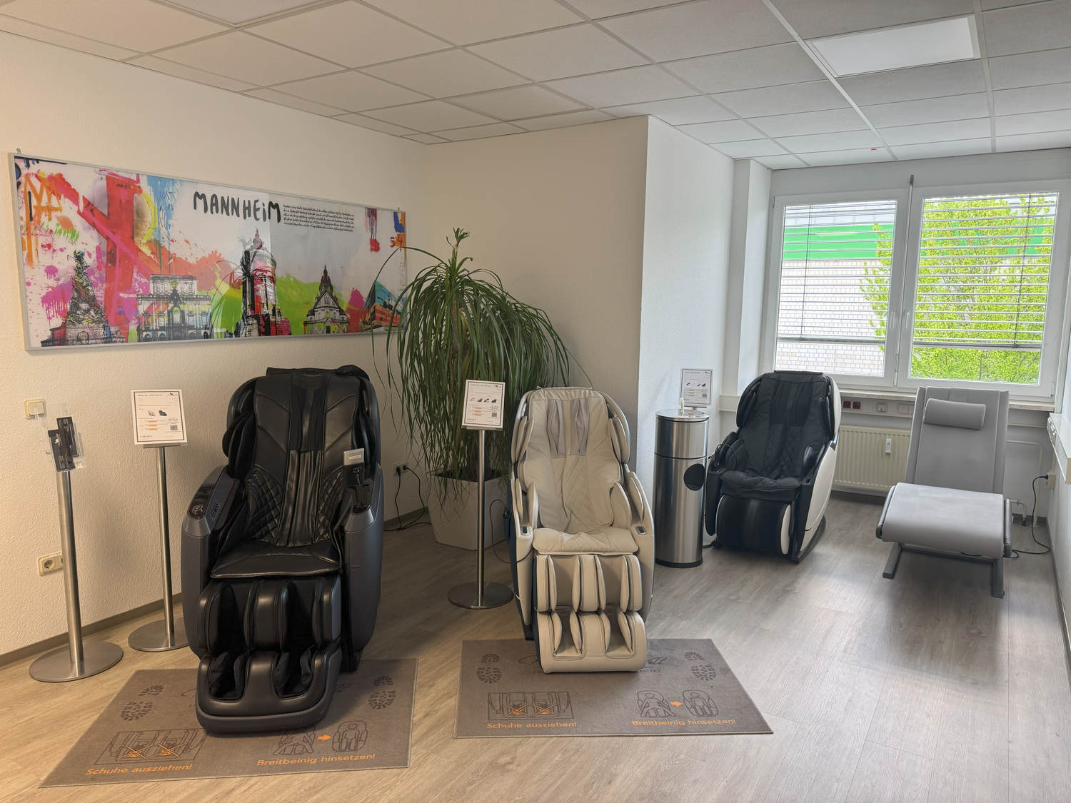 Triển lãm Mannheim - Thế giới ghế massage