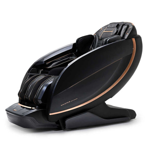 HUTECH KAI GTS9 Ghế massage chuyển động nghệ thuật Obsidian Faux Leather Massage Thế giới