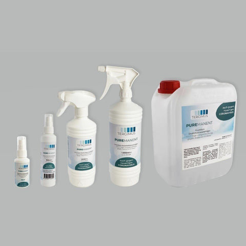 TERGIMUS Puremanent Long Protect Long Term Surface Disinfectant Hygiene 100 ml-0 Massage Chair World